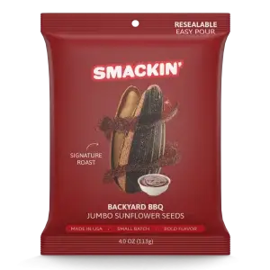 Smackin - Backyard BBQ Giant - Giant Sunflower Seeds 4oz