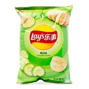 Lay's - Cucumber Flavor Potato Chips - China - 70g