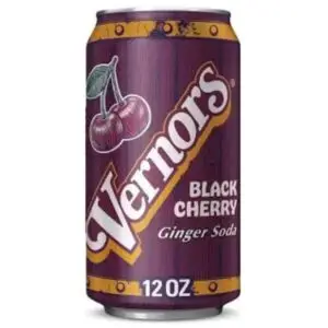 Vernors - Black Cherry Ginger Soda - 12oz Can - Made in Detroit