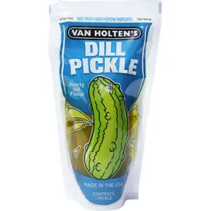 Van Holtens - Jumbo Dill Pickle in a Pouch