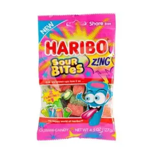 Haribo - Sour Bites Zing - 4.5oz