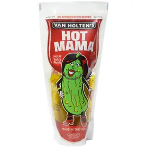 Van Holtens - Hot Mama Pickle in a Pouch