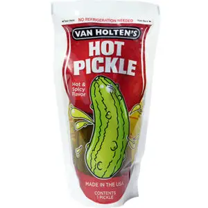 Van Holtens - Hot Spicy Pickle in a Pouch