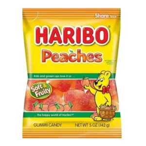 Haribo - Peaches - 5oz