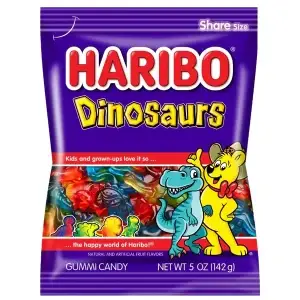 Haribo - Dinosaurs - 5oz