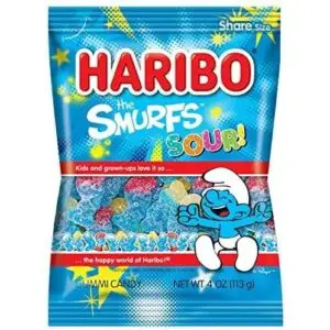 Haribo - Sour Smurfs - 4oz