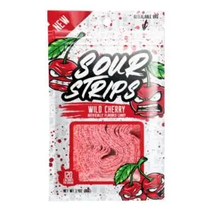 Sour Strips - Wild Cherry